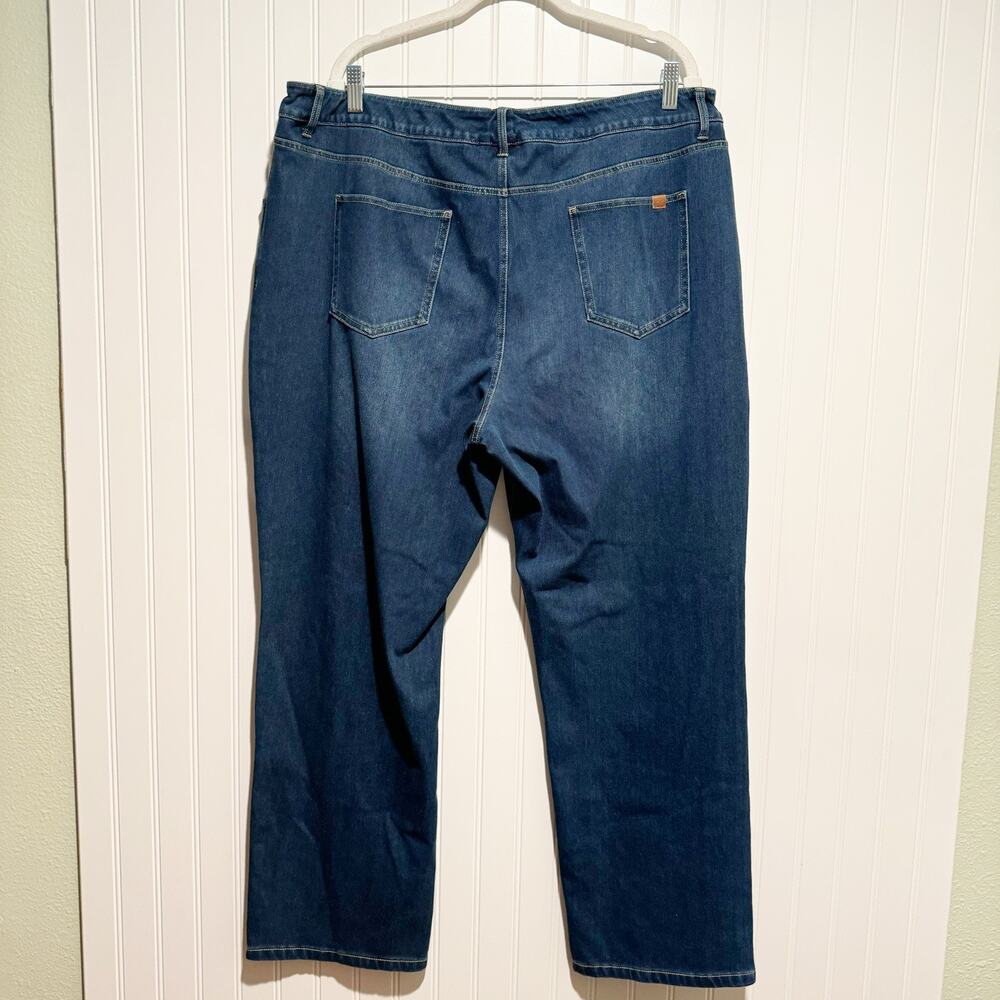 Halara High Waisted Straight Leg Pocket Jeans Plus Size 2X - Picture 6 of 6